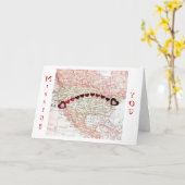 CARTE VOTRE * ANNIVERSAIRE* ME FAIT MANQUER VOUS-ENCORE  (Fleur jaune)