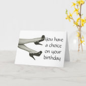 CARTE VOTRE CHOIX LES DÉCOUVRE OU LES ENLÈVE À L'ANNIVER (Fleur jaune)