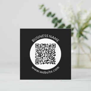 Carte Votre code QR téléchargé Texte et couleurs modif