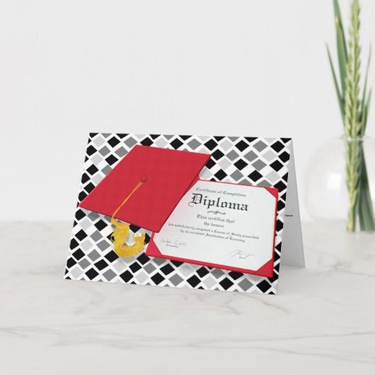 Carte Votre diplôme (Devant)