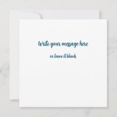 Carte Votre enfant chevauchant un requin bébé, grand req (Dos)