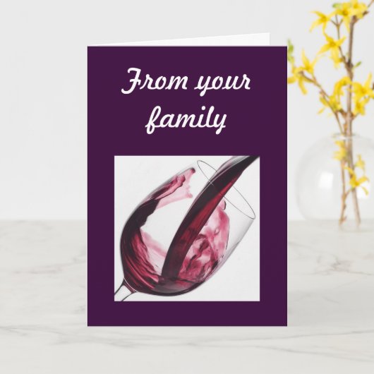 CARTE VOTRE GROUPE D'ANNIVERSAIRE (Fleur jaune)