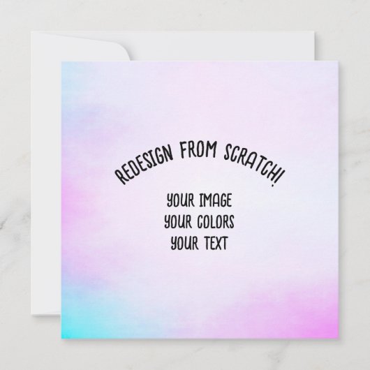 Carte Votre image ici - Créez votre propre image (Devant)