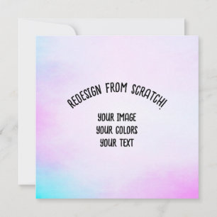 Carte Votre image ici - Créez votre propre image