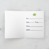 Carte Votre invité / Baby shower / Saupoudrer (Intérieur)