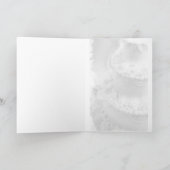 Carte Votre jour du mariage (Intérieur)