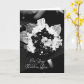 Carte Votre jour du mariage… (Fleur jaune)