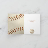 Carte votre message personnalisé simple anniversaire de  (Intérieur)