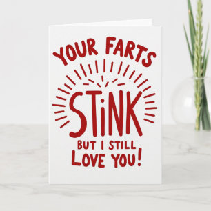 Carte Votre Pet Fait Puer Mais Je T'Aime