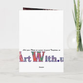 Carte Votre Photo À L'Intérieur Du C4 (Dos)