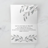 Carte VOTRE PHOTO Noël Foliage et Berries (Intérieur)