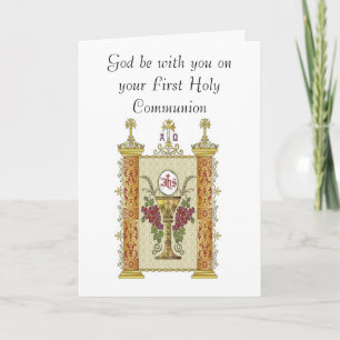 Carte Votre première sainte communion