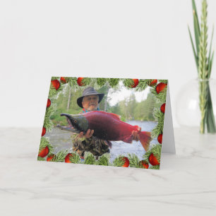 Carte Votre propre photo pêche personnalisée