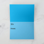 Carte Votre salutation de sourire (Intérieur)