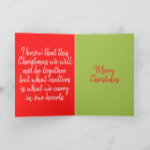 Carte Vous Aimez De Noël Après-Noël (Intérieur)