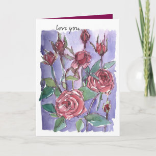 Carte Vous aimez la Saint-Valentin Merci Dieu pour vous