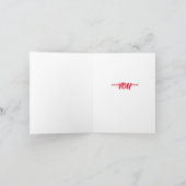 CARTE **VOUS AIMEZ*** MA VALENTINE FAVORITE (Intérieur)