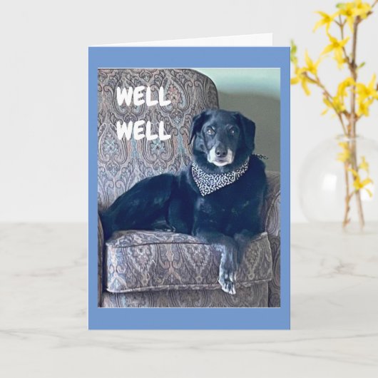 CARTE **VOUS AVEZ 18 ANS** (Fleur jaune)