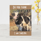 CARTE VOUS AVEZ 1 AN DE PLUS, PAS MOI (Fleur jaune)