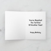 Carte Vous avez atteint la fin de la queue d'une autre a (Intérieur)