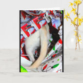 Carte Vous avez atteint la fin de la queue d'une autre a (Fleur jaune)