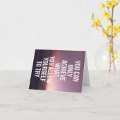 Carte Vous avez ceci ! (Fleur jaune)