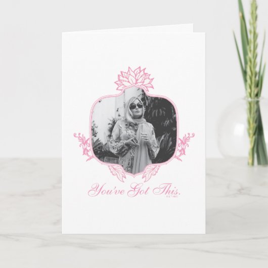 Carte Vous avez ceci - Le Lotus Blanc (Devant)