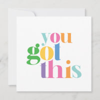 Vous avez cet encouragement coloré inspirant