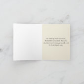 Carte Vous avez choisi (Intérieur)