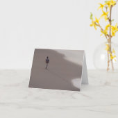 Carte Vous avez déjà manqué (Fleur jaune)