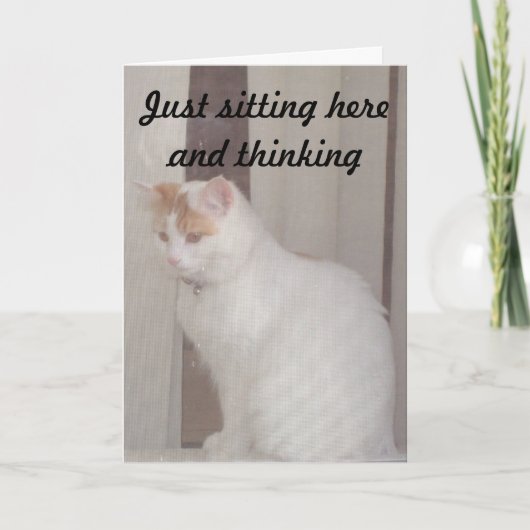 CARTE VOUS AVEZ L'AIR GRAND À "40" (Devant)