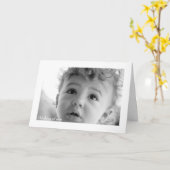 Carte Vous avez manqué (Fleur jaune)