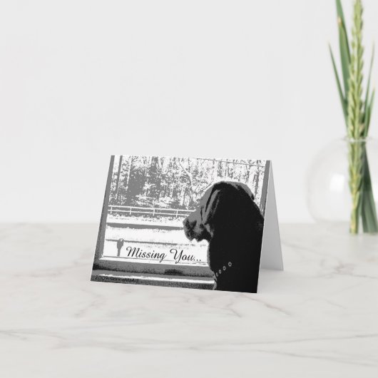 Carte Vous avez manqué (Devant)