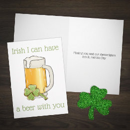 Carte Vous avez manqué cette Saint Patrick's Day
