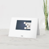 Carte Vous avez manqué du papier toilette drôle de vidéo (Dos)