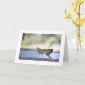 Carte Vous avez oublié votre ami (Fleur jaune)