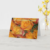 Carte Vous avez perdu quelqu'un de si spécial (Fleur jaune)