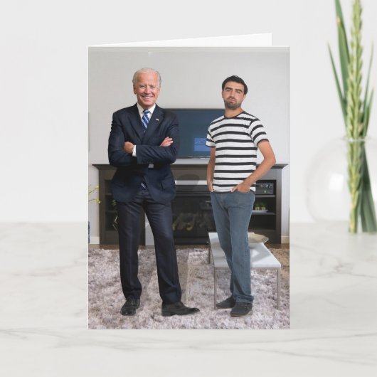 Carte Vous avez rencontré le président Joe Biden | Ajout (Devant)