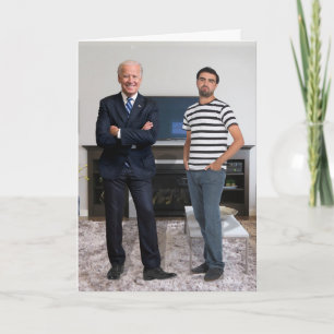 Carte Vous avez rencontré le président Joe Biden   Ajout