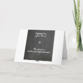 Carte Vous avez réussi (Dos)