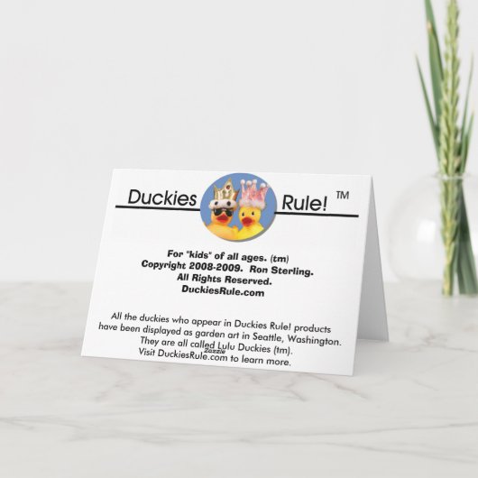 Carte Vous basculez ! (Dos)