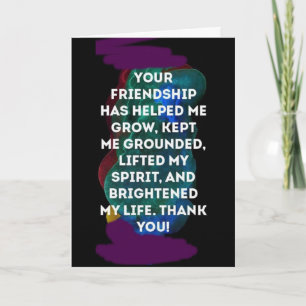 CARTE VOUS BRIGHTEZ MA VIE **HEUREUX ANNIVERSAIRE** À VO