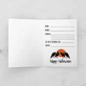 Carte Vous devez assister à la fête (Intérieur)