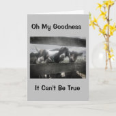 CARTE VOUS DEVEZ ÊTRE "KIDDING" VOUS NE POUVEZ PAS ÊTRE  (Fleur jaune)