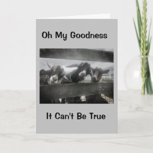 CARTE VOUS DEVEZ ÊTRE "KIDDING" VOUS NE POUVEZ PAS ÊTRE 