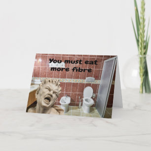 Carte Vous devez manger plus de fibres.