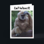 CARTE VOUS DEVEZ VOUS RENDRE JUST 29 LIKE YESTERDAY ? 30<br><div class="desc">CONFUSED MONKEY-HOW DID YOU TURN "30" YOU WERE JUST 29 LIKE YESTERDAY ?  THANKS FOR STOPPING BY ONE OF MY EIGHT STORES!!!!!!!</div>