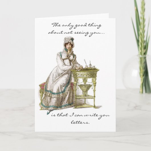 Carte vous écrivant des lettres (Devant)