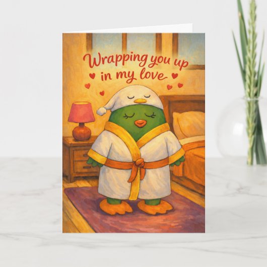 Carte Vous enveloppant dans mon amour (Devant)