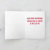 CARTE VOUS ÊTES **16** LE TEMPS DE "CÉLÉBRER" ***VOUS*** (Intérieur)